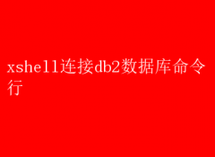 XshellDB2ݿָ