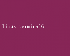 Linux Terminal6Чмɽ