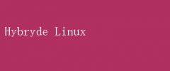 ̽Hybryde LinuxںϴµĲϵͳ