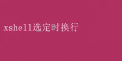 Xshellɣѡʱвָ